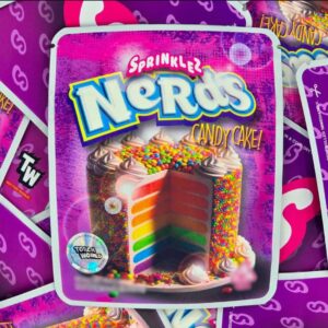 Nerds Candy Cake